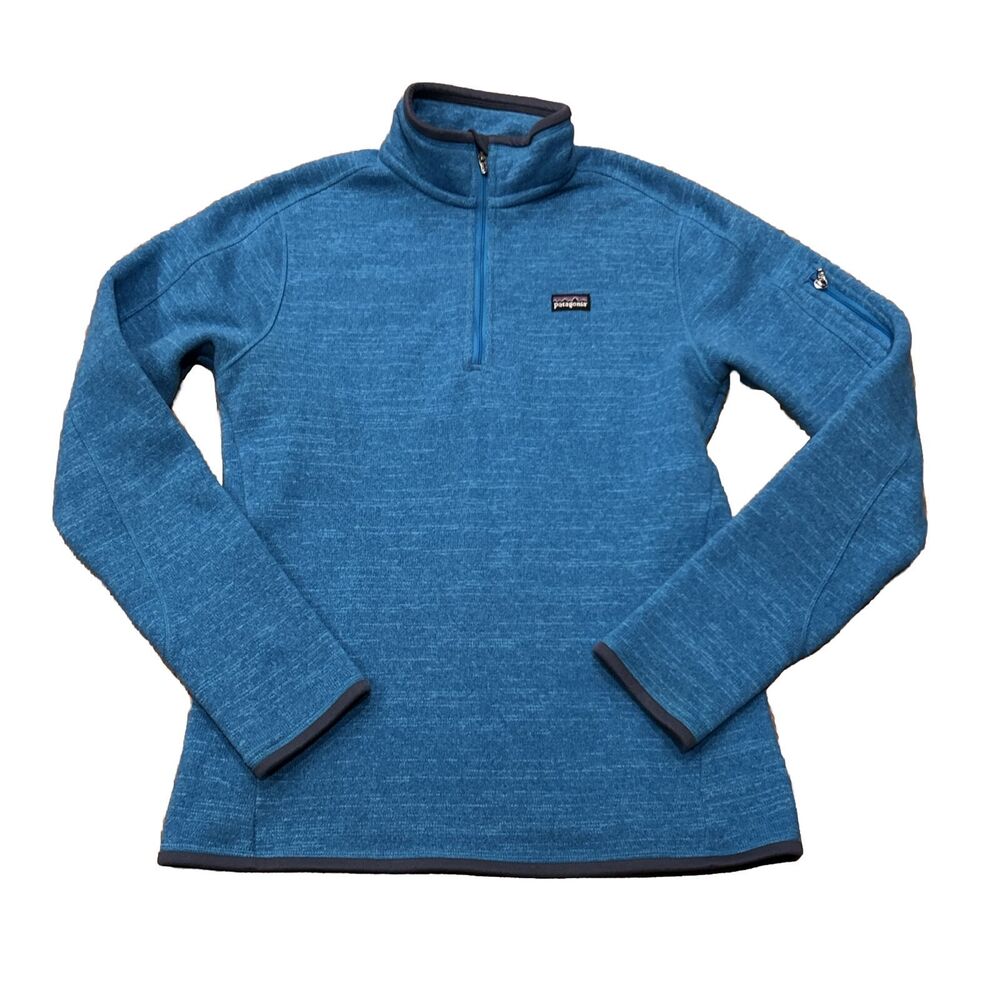 Patagonia Blue Quarter-Zip Sweatshirt